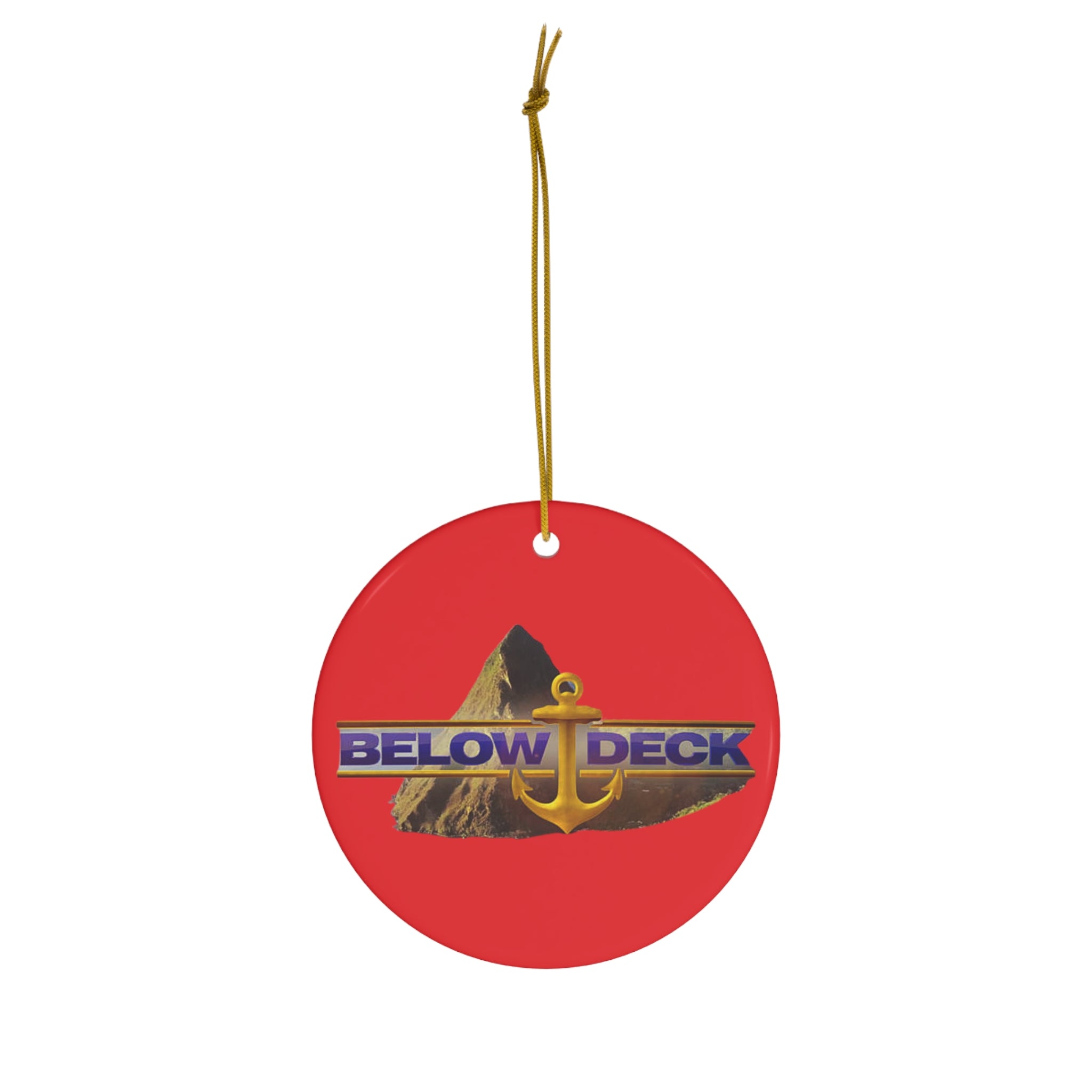 Below Deck- Ceramic Ornament, 4 Shapes - Creations by Chris and Carlos